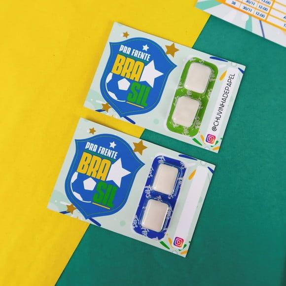 Card com Chiclete- Copa do Mundo