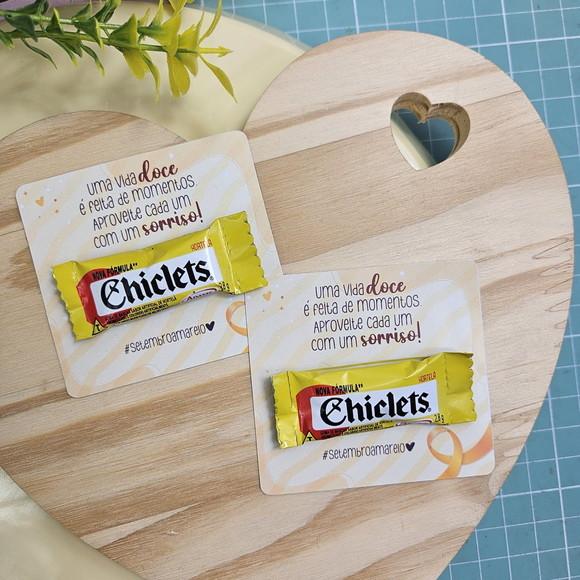 Card com Chiclete- Setembro Amarelo