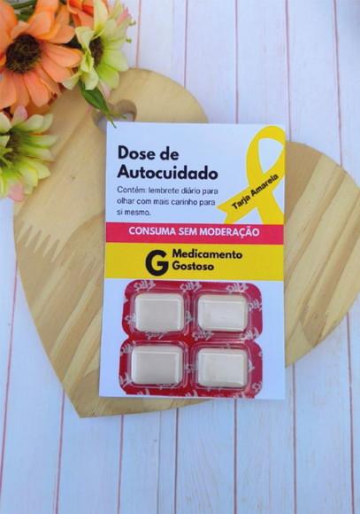 Card com Chiclete- Setembro Amarelo