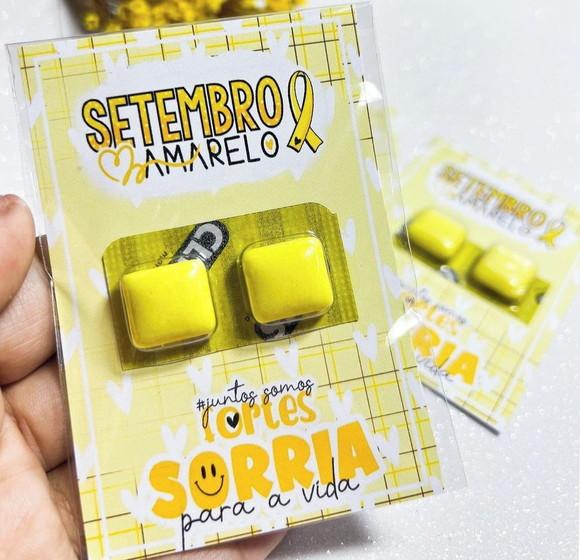 Card com Chiclete- Setembro Amarelo