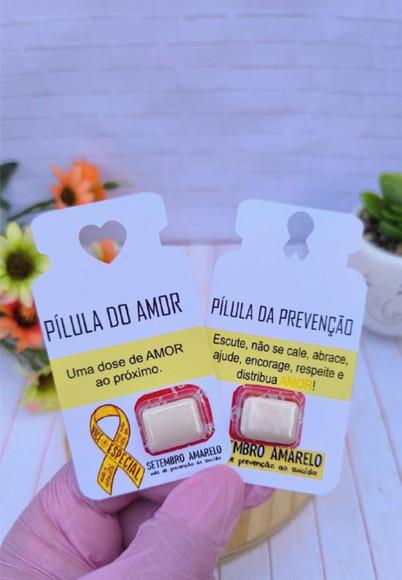 Card com Chicletinho- Setembro Amarelo
