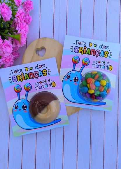 Card com Chocolate (ducream) ou Coloreti (confete Chocolate)