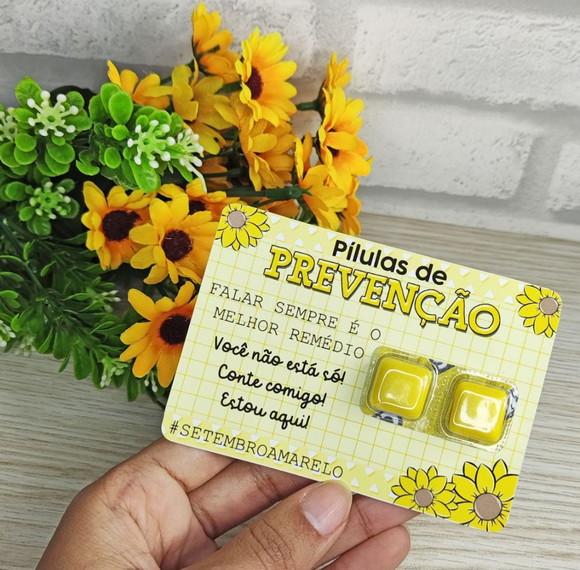 Card com Chicletinho- Setembro Amarelo