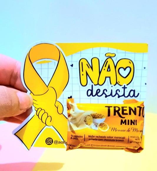Card com Chocolate Trento- Setembro Amarelo