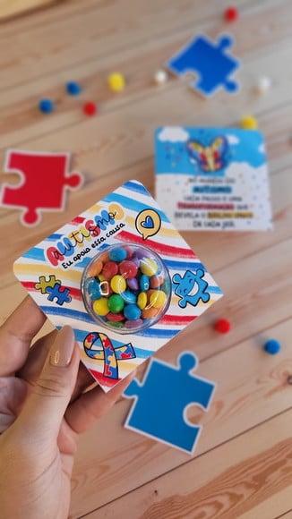 Card com Coloreti (chocolate)- Autismo