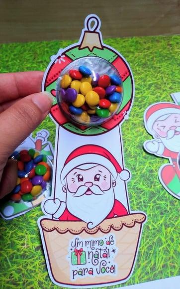 Card com Coloreti (docinho)- Natal