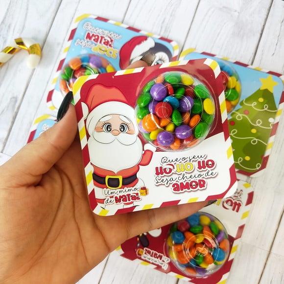Card com Coloreti (docinhos)- Natal