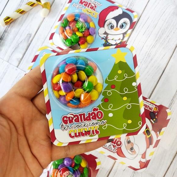 Card com Coloreti (docinhos)- Natal