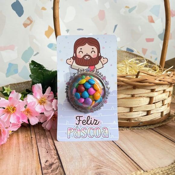 Card com Coloreti (docinhos)- Páscoa