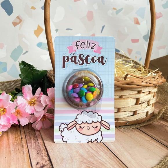 Card com Coloreti (docinhos)- Páscoa