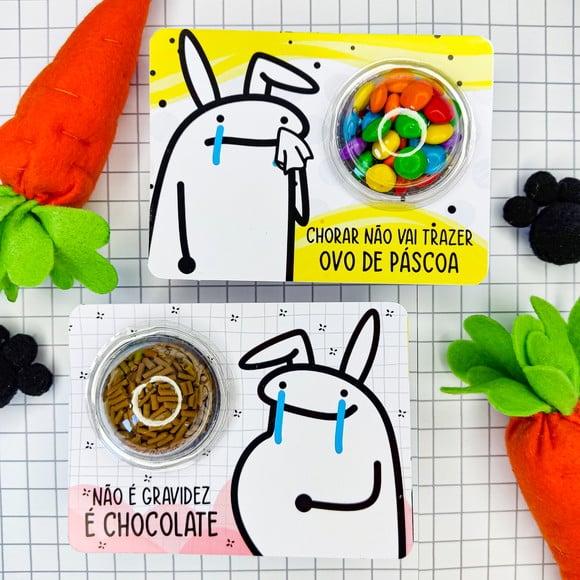 Card com Coloreti (docinhos)- Páscoa