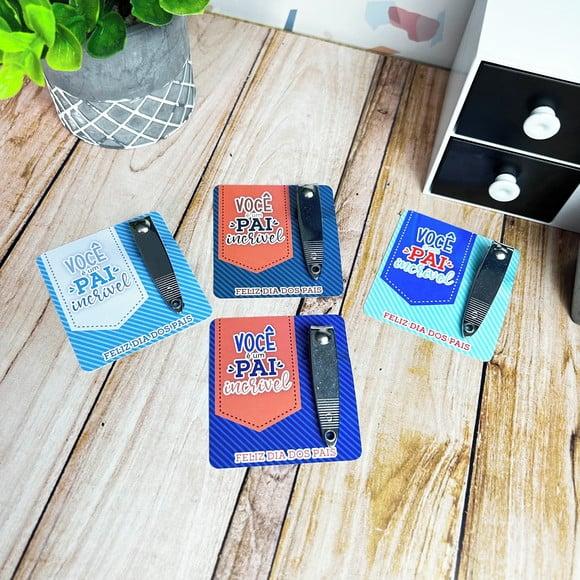 Card com Cortador de Unha- Dia dos Pais
