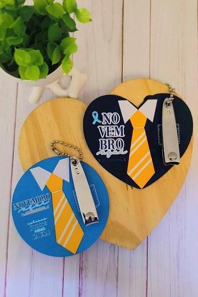 Card com Cortador de Unha- Novembro Azul