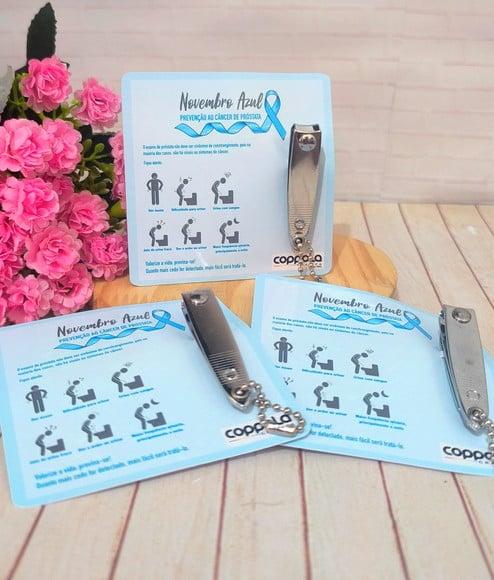 Card com Cortador de Unha- Novembro Azul