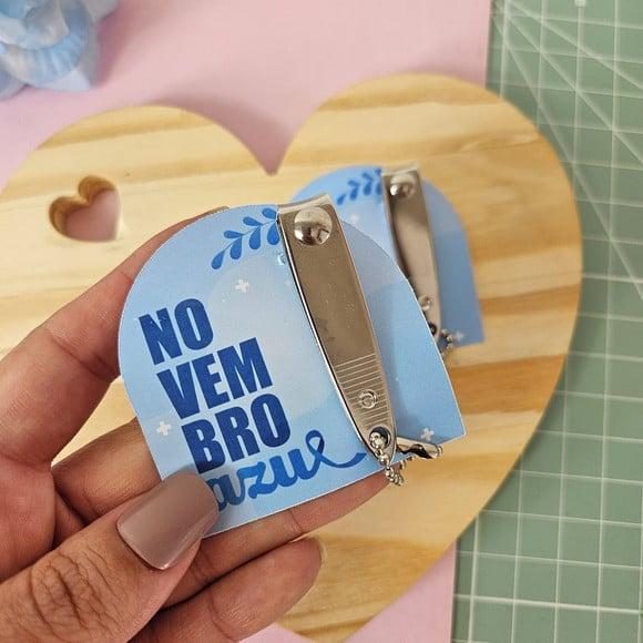 Card com Cortador de Unha- Novembro Azul