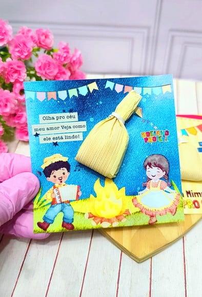 Card com Docinho Junino/ Julino- Festa Junina