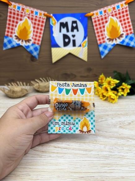 Card com Docinho de Leite- Festa Junina
