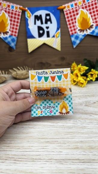 Card com Docinho de Leite- Festa Junina