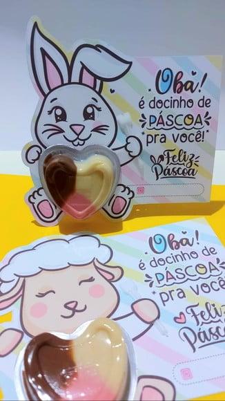Card com Docinho- Páscoa
