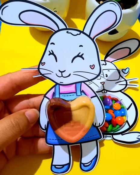 Card com Docinho- Páscoa