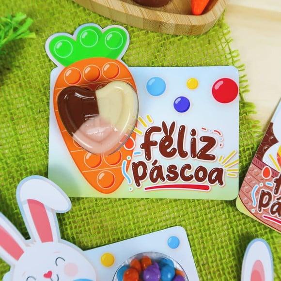 Card com Docinhos- Páscoa