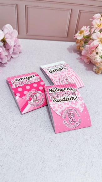 Card com Escalda Pés- Outubro Rosa