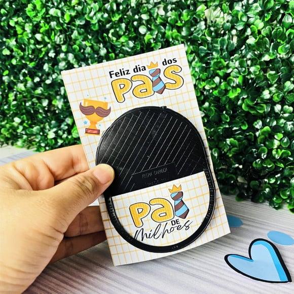 Card com Escovinha de Bolso- Dia dos Pais