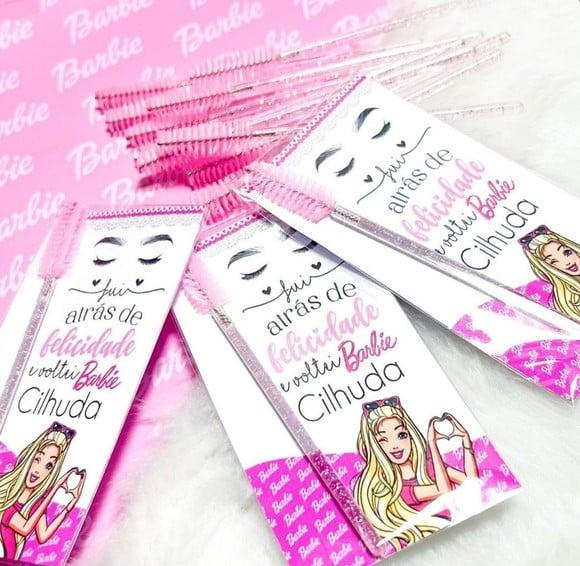 Card com Escovinha- Barbie