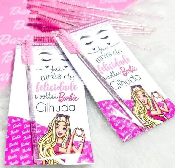 Card com Escovinha- Barbie