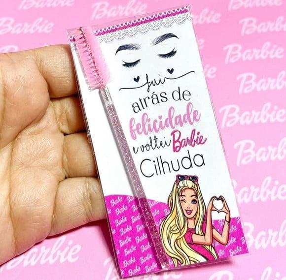 Card com Escovinha- Barbie