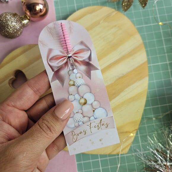 Card com Escovinha- Boas Festas