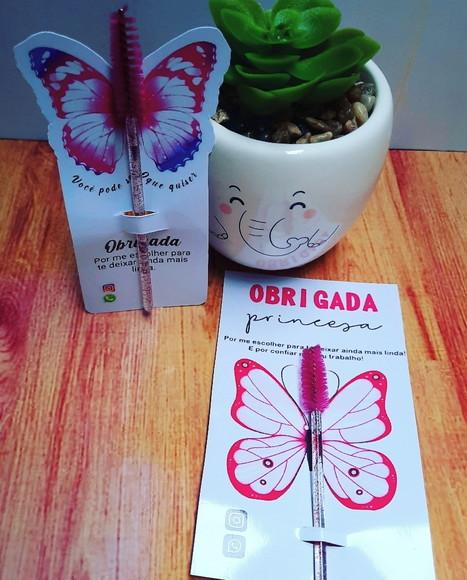 Card com escovinha- Mimo cliente