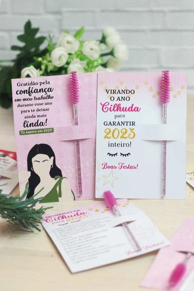 Card com Escovinha- Mimo de Natal