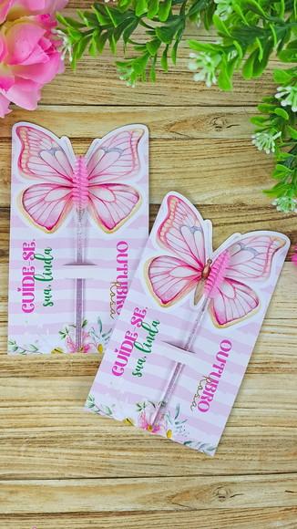 Card com Escovinha- Outubro Rosa