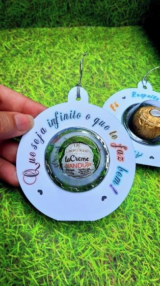 Card com Ferrero Rocher ou Trufa Cacau Show- Mimo