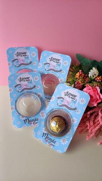 Card com Ferrero Rocher- Dia das Mães