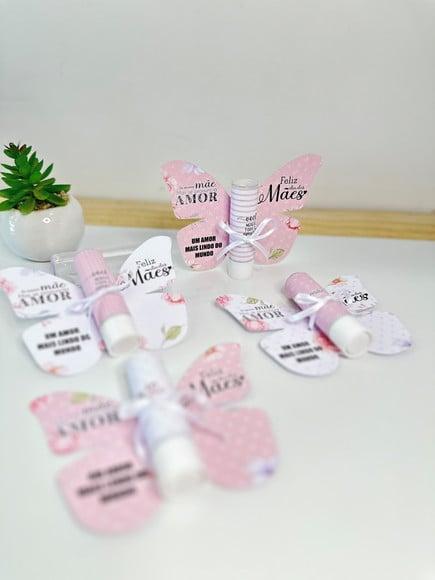 Card com Hidratante Labial (manteiga de Cacau)- Dia das Mães