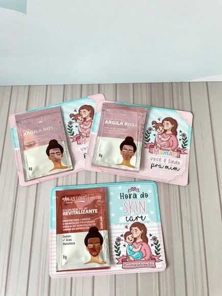 Card com Máscara Facial- Dia das Mães