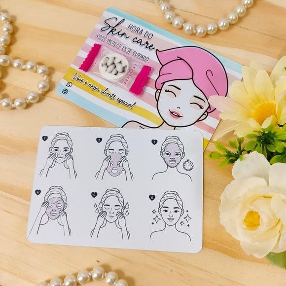 Card com Máscara Facial- Mimo Cliente
