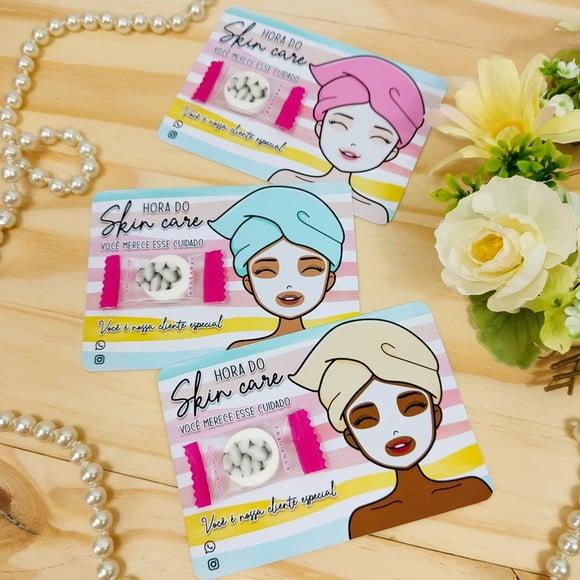 Card com Máscara Facial- Mimo Cliente