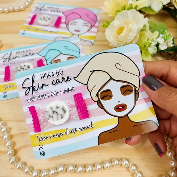 Card com Máscara Facial- Mimo Cliente