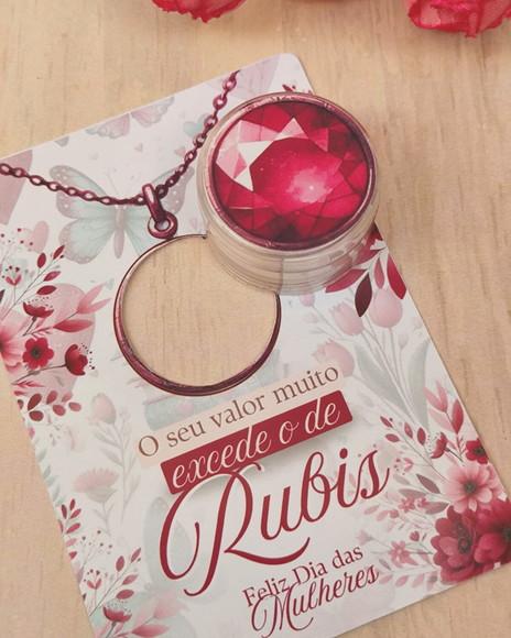 Card com Mini Hidratante- Dia da Mulher