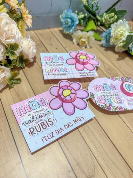 Card com Mini Hidratante- Dia das Mães