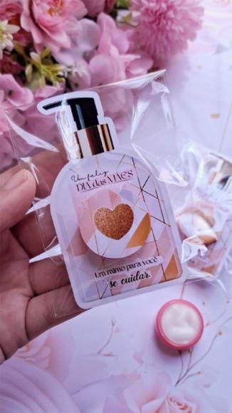 Card com Mini Hidratante- Dia das Mães