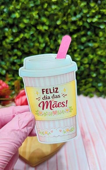 Card com Mini Lixa- Dia das Mães