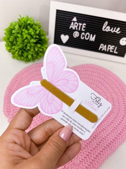 Card com Mini Lixa- Dia das Mães