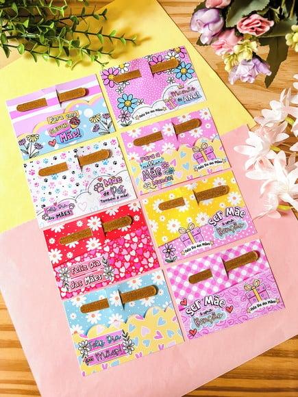 Card com Mini Lixa- Dia das Mães