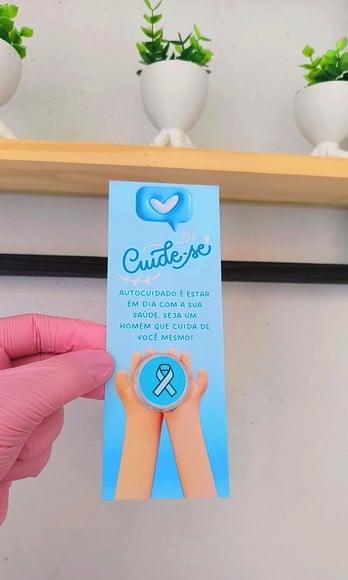 Card com Mini Loção Pós Barba- Novembro Azul