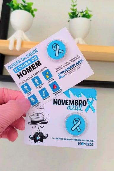 Card com Mini Loção Pós Barba- Novembro Azul