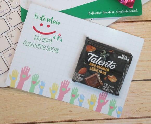 Card com Mini Talento- Assistente Social
